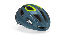  Rudy Project Strym Helmet - Pacific Blue/Yellow Fluo Matte
