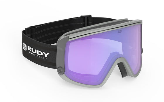 Rudy Project Spincut - Light Grey Matte ImpactX Photochromic 2 Laser Purple