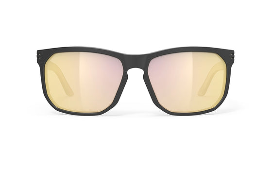 Rudy Project Soundrise Black Matte/ Ice Gold Pattern - Multi Laser Gold