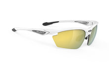  Rudy Project Stratofly White Gloss - Multi Laser Yellow