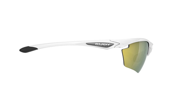 Rudy Project Stratofly White Gloss - Multi Laser Yellow