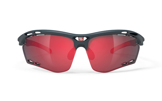 Rudy Project Propulse Charcoal Matte - Multi Laser Red