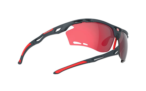 Rudy Project Propulse Charcoal Matte - Multi Laser Red