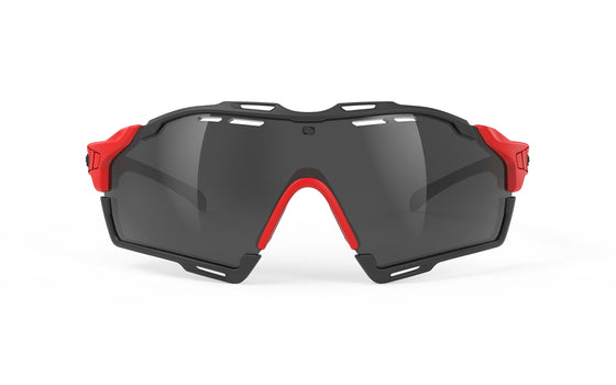 Rudy Project Cutline - Fire Red Matte - Smoke Black