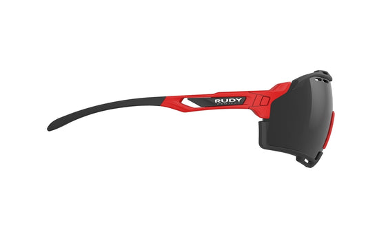 Rudy Project Cutline - Fire Red Matte - Smoke Black