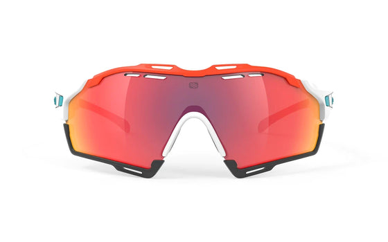 Rudy Project Cutline - White Matte - Multi Laser Red