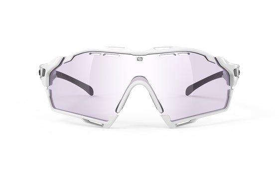 Rudy Project Cutline - White Gloss - ImpactX 2Laser Purple