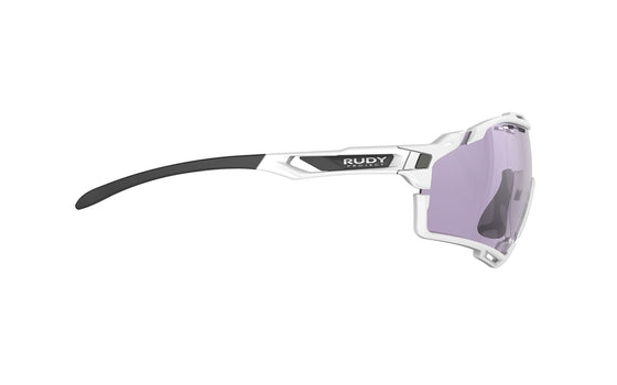 Rudy Project Cutline - White Gloss - ImpactX 2Laser Purple