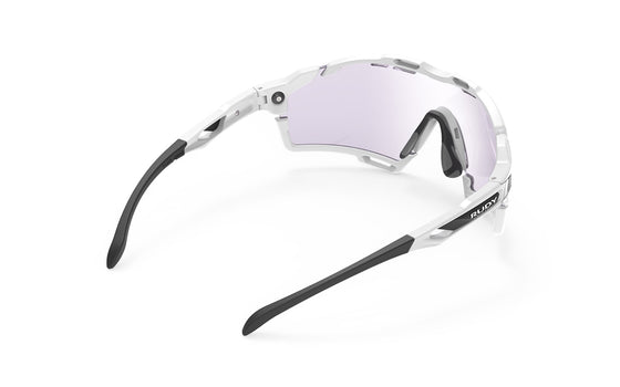 Rudy Project Cutline - White Gloss - ImpactX 2Laser Purple