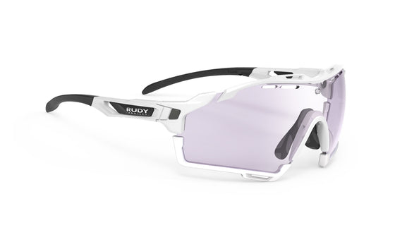 Rudy Project Cutline - White Gloss - ImpactX 2Laser Purple