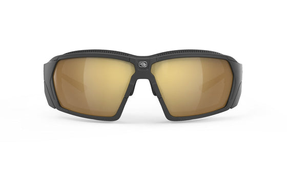 Rudy Project Agent Q Black Matte - ImpactX Photochromic 2 Laser Crimson