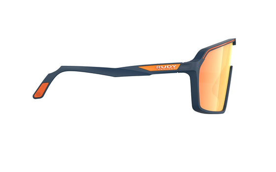 Rudy Project Spinshield - Blue Navy Matte - Multi Laser Orange