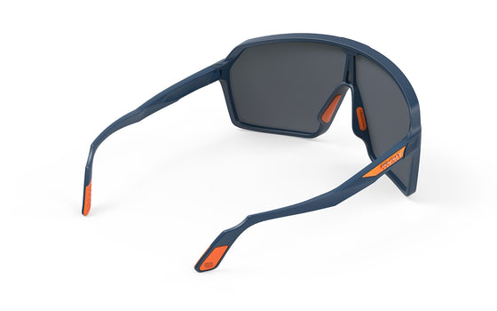Rudy Project Spinshield - Blue Navy Matte - Multi Laser Orange