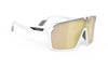 Rudy Project Spinshield - White  Matte - Multi Laser Gold Lenses