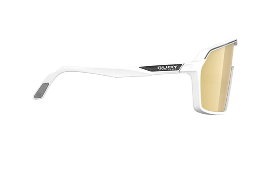 Rudy Project Spinshield - White  Matte - Multi Laser Gold Lenses