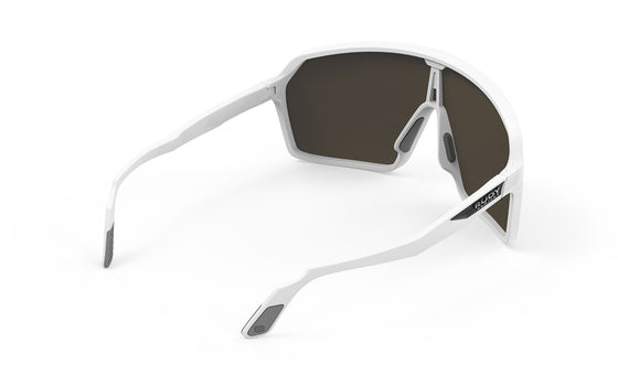 Rudy Project Spinshield - White  Matte - Multi Laser Gold Lenses
