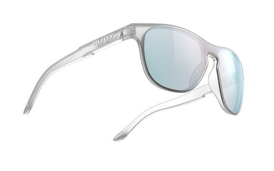 Rudy Project Soundshield Ice Silver Matte - Multi Laser Osmium