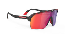  Rudy Project Spinshield Air - Black Matte - Multilaser Red