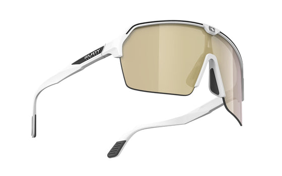 Rudy Project Spinshield Air - White Matte - Multilaser Gold (NEW FOR 2023)