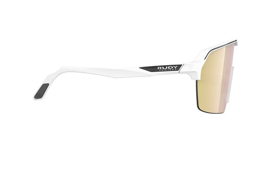 Rudy Project Spinshield Air - White Matte - Multilaser Gold (NEW FOR 2023)